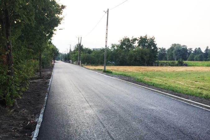 Zakończyła się przebudowa drogi powiatowej w Rudyszwałdzie