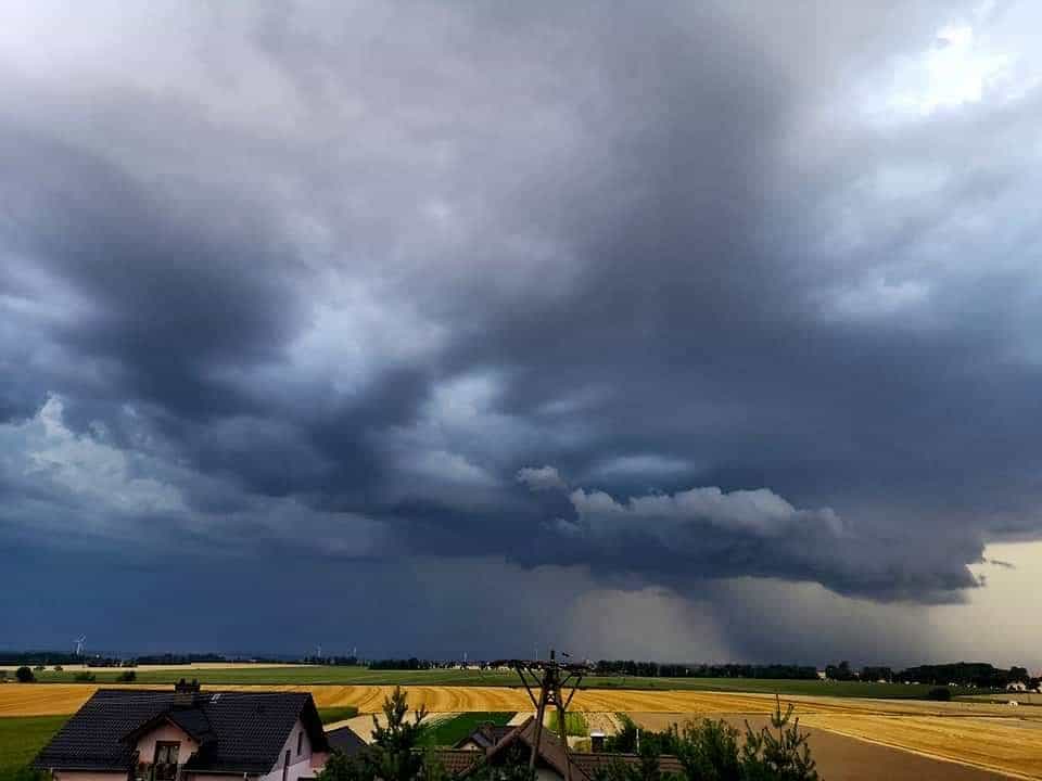 Poniedziałkowe ostrzeżenie meteorologiczne dla powiatu raciborskiego