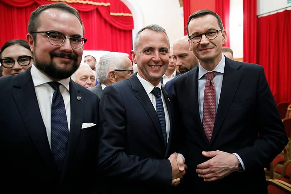 Prezydent Polowy dołączył do komitetu poparcia Mateusza Morawieckiego [ZDJĘCIA, WIDEO]