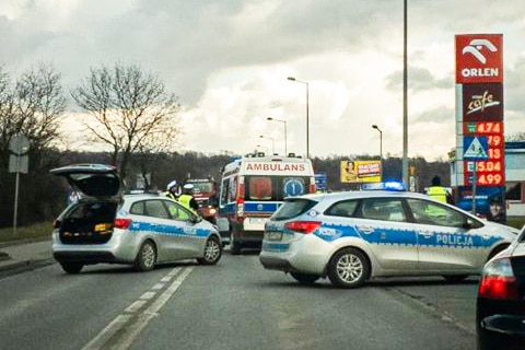 Policja poszukuje świadków zdarzenia drogowego na Rybnickiej
