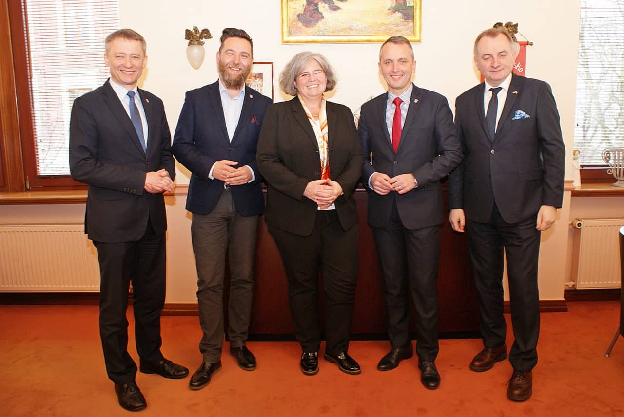 Konsul Niemiec z wizytą u prezydenta Raciborza