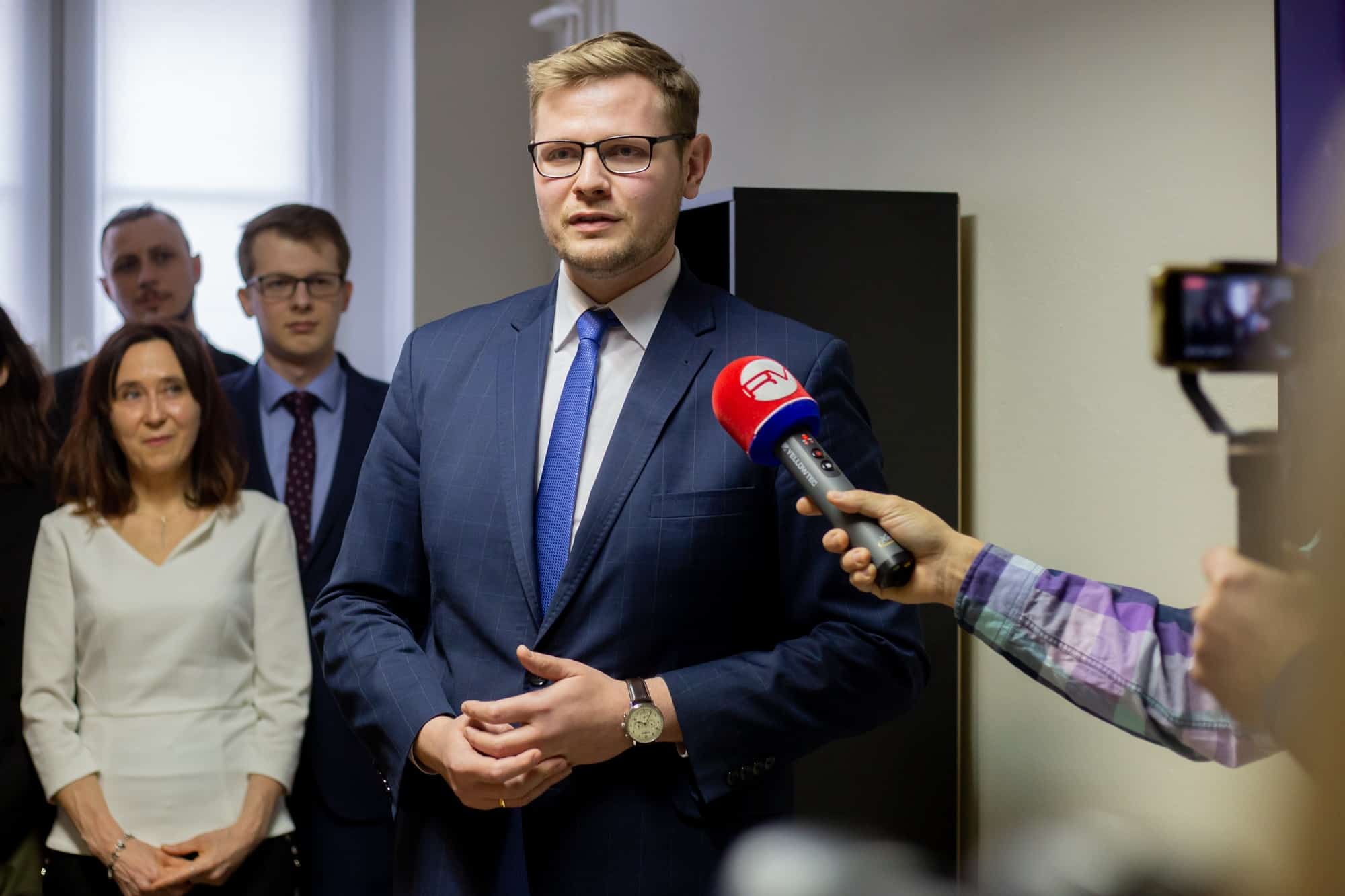 Minister Michał Woś trafił do szpitala