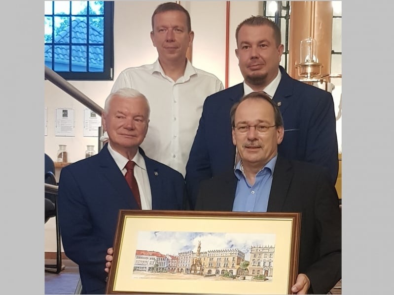 Partnerska wizyta i pożegnanie starosty Märkischer Kreis