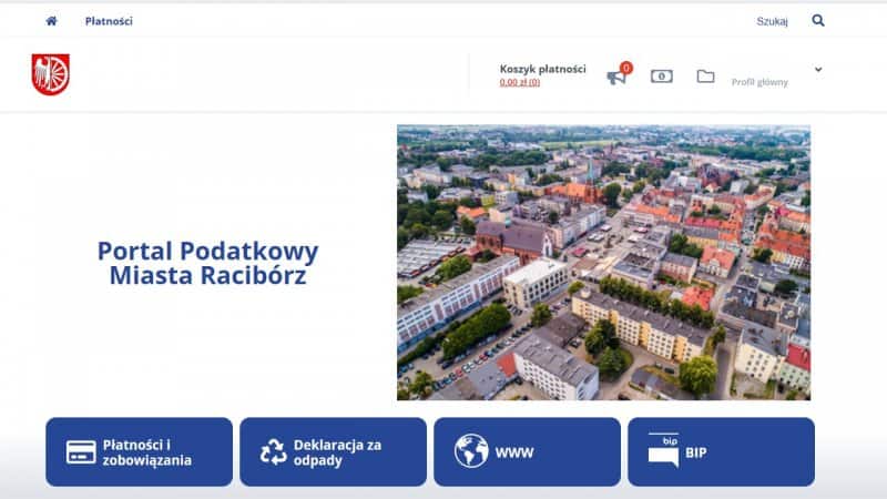 Urząd Miasta w Raciborzu uruchomił portal podatkowy