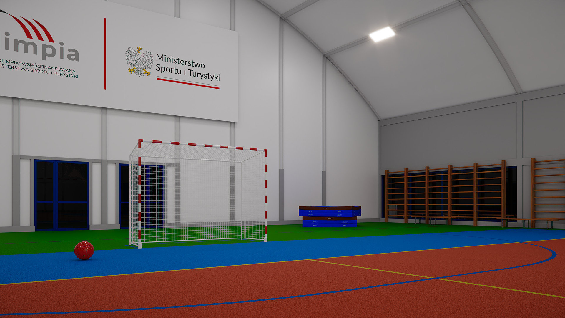 Szkoła w Studziennej będzie mieć nowoczesną halę sportową [WIZUALIZACJA]