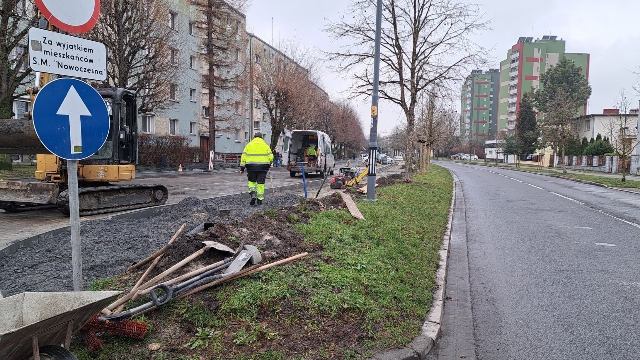 Przy ul. Słowackiego w Raciborzu powstaną nowe chodniki i ścieżki rowerowe [ZDJĘCIA]