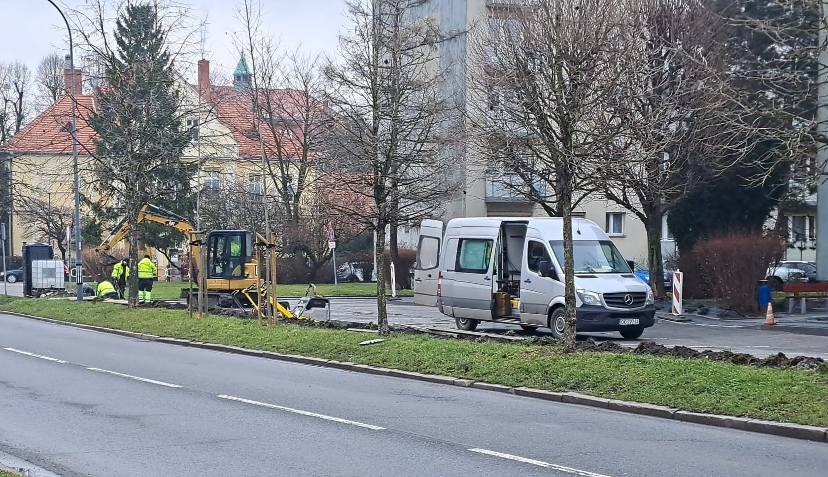 Przy ul. Słowackiego w Raciborzu powstaną nowe chodniki i ścieżki rowerowe [ZDJĘCIA]