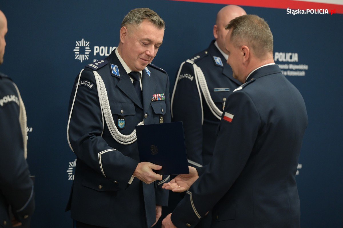 Nowi zastępcy Komendanta Wojewódzkiego Policji w Katowicach [ZDJĘCIA]