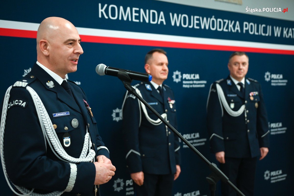 Śląska policja ma nowego komendanta [ZDJĘCIA]