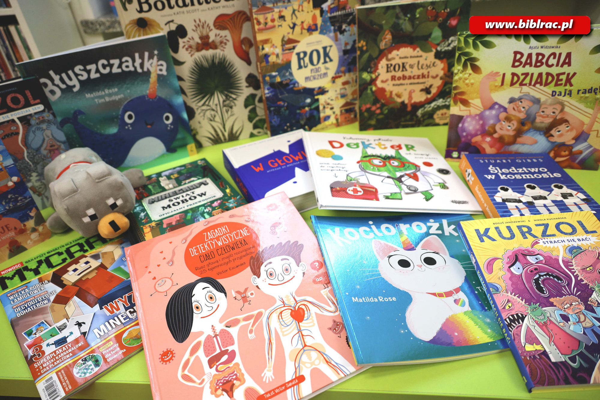 Nowości książkowe dla dzieci w raciborskiej bibliotece