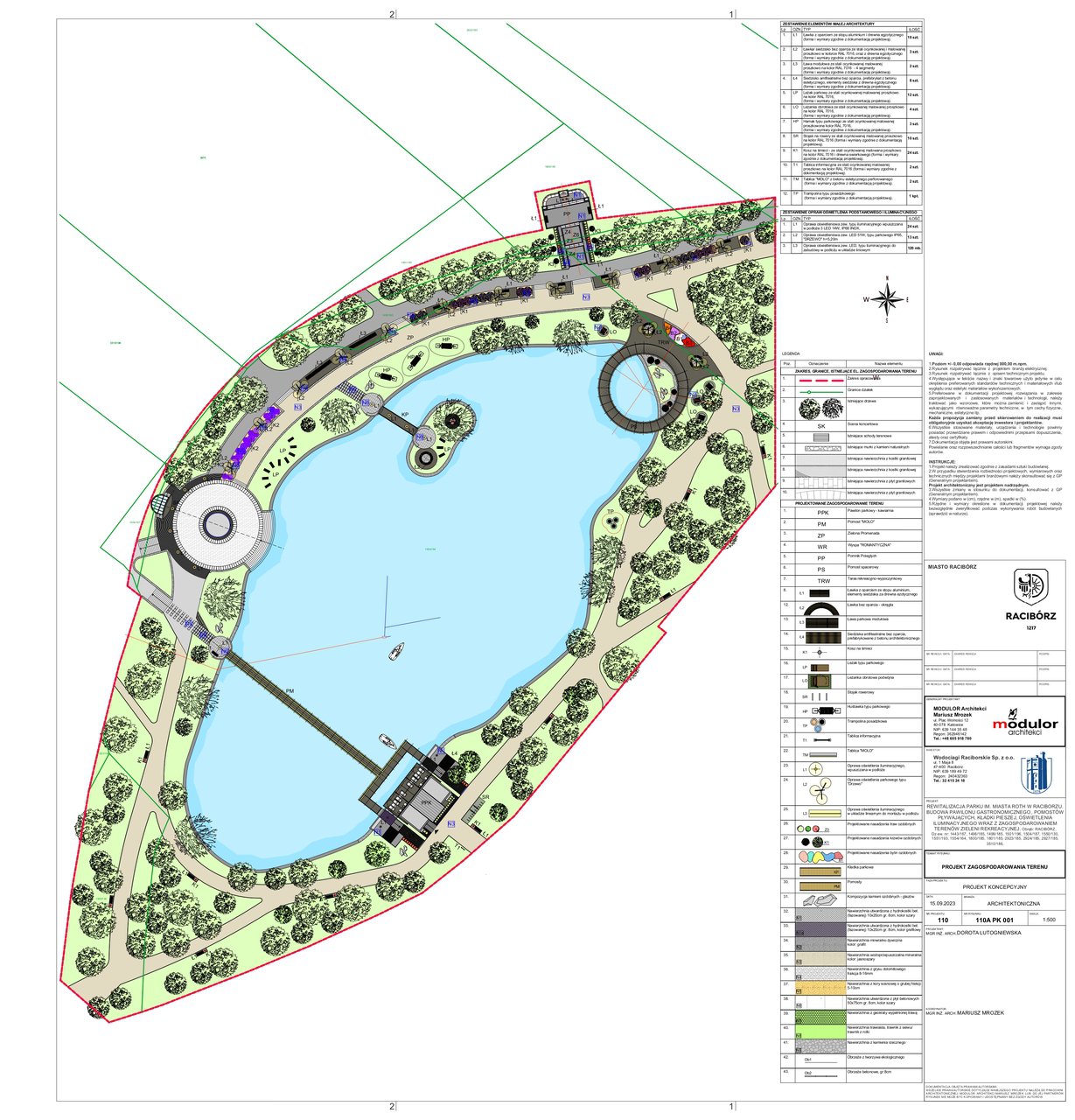 Miasto przedstawiło projekt rewitalizacji Parku Roth w Raciborzu [WIZUALIZACJA]