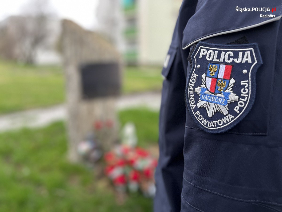 Raciborscy policjanci uczcili pamięć śp. asp. Michała Kędzierskiego