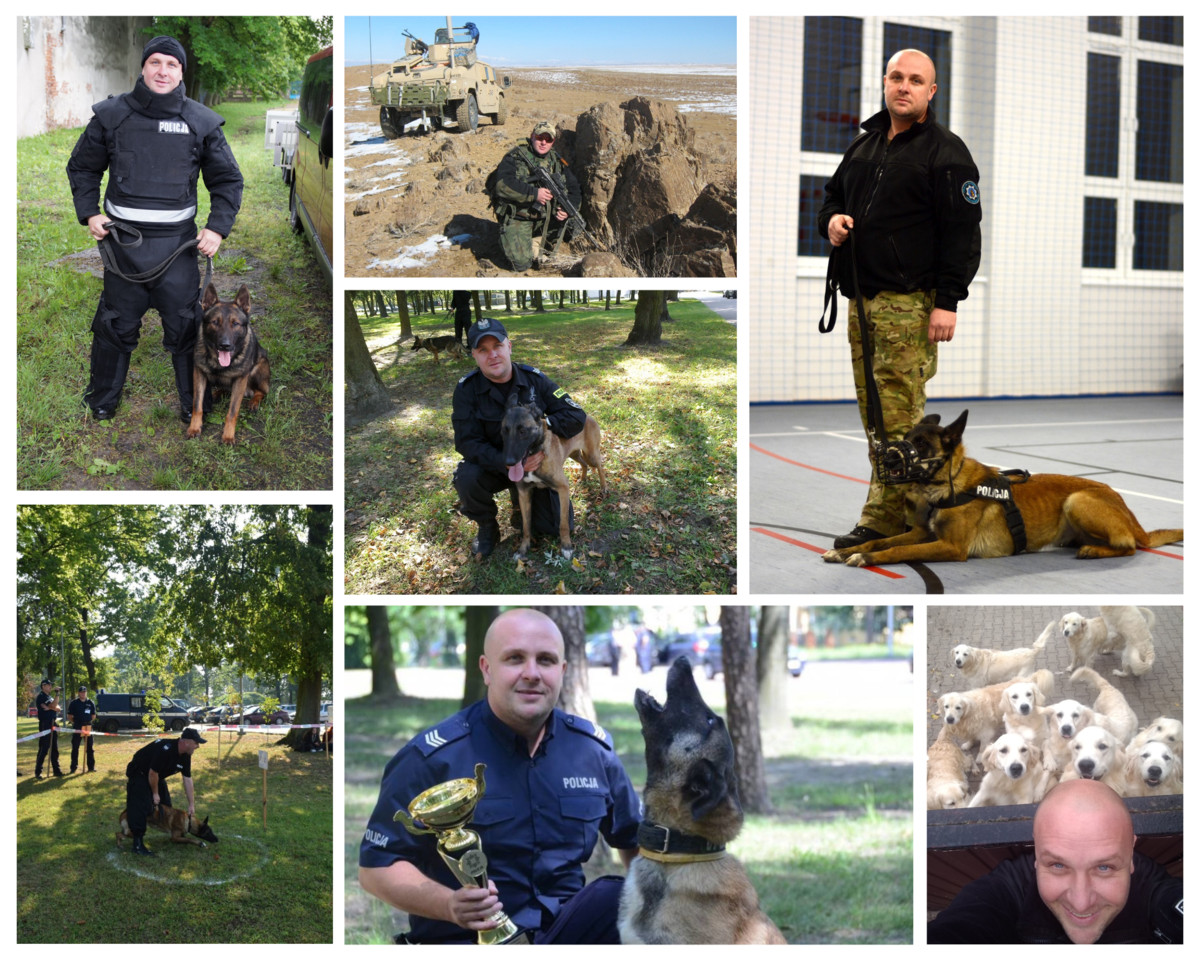 Śląsk: Pożegnał się z mundurem i dołączył do swoich emerytowanych psich towarzyszy