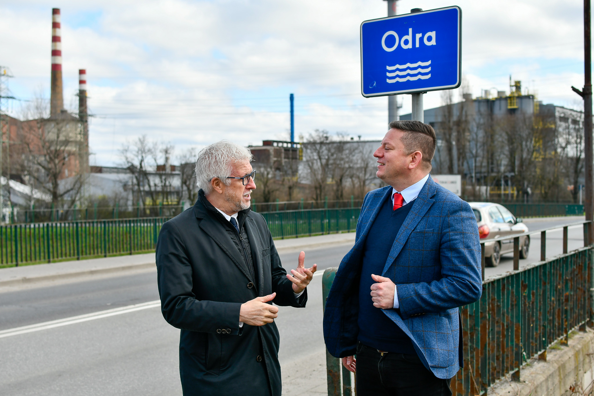 Jacek Wojciechowicz rozmawiał z wiceministrem Koperskim na temat budowy mostu na Uldze i drogi Racibórz-Pszczyna