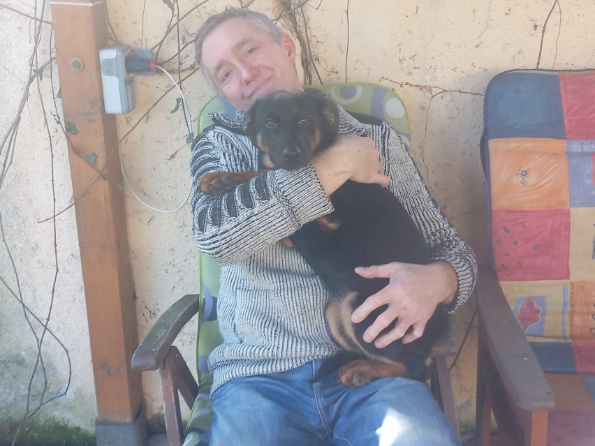 Pan Grzegorz z Krowiarek przejechał 25 tysięcy kilometrów, żeby odnaleźć swojego psa