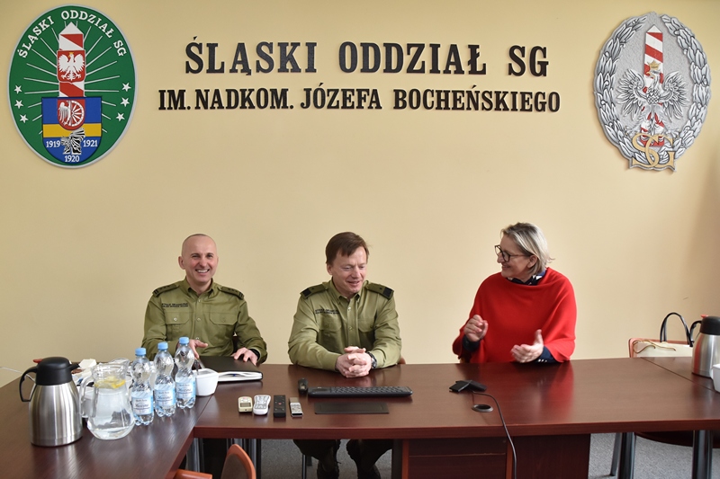 Konsul Generalna Republiki Słowacji z wizytą w Śląskim Oddziale SG [ZDJĘCIA]
