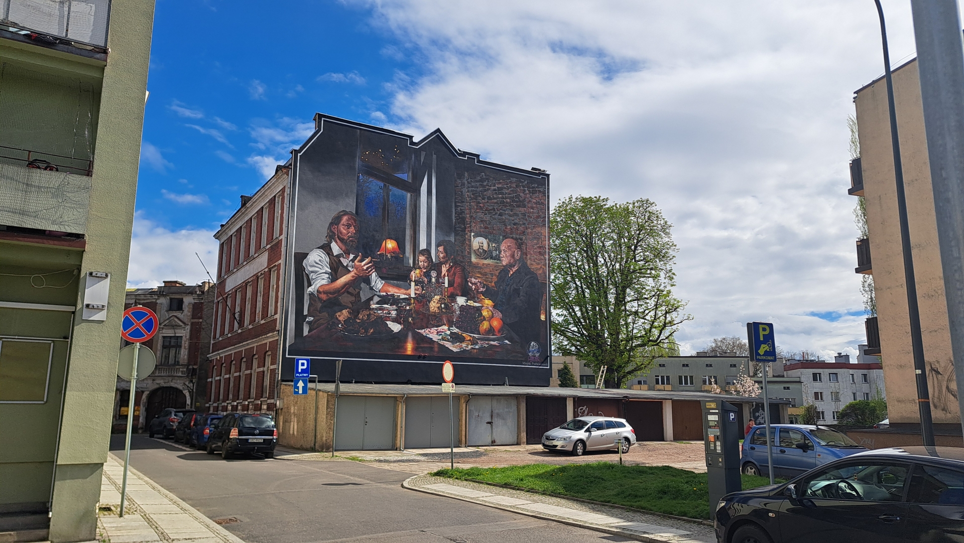 Miejski Podwieczorek - kolejny mural zdobi raciborski szlak miejski [ZDJĘCIA]