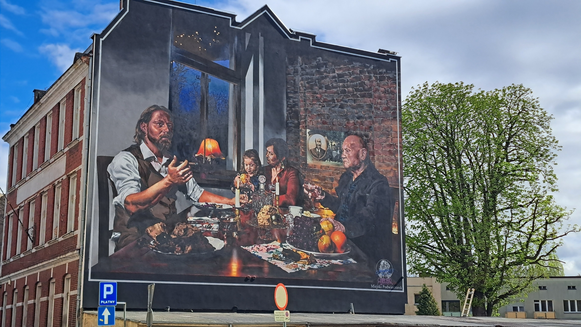 Miejski Podwieczorek - kolejny mural zdobi raciborski szlak miejski [ZDJĘCIA]