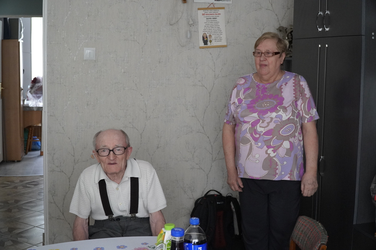 Państwo Buczkowscy świętują jubileusz 55-lecia pożycia małżeńskiego